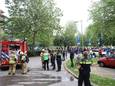 In Arnhem moesten honderden mensen hun flat aan het Kleefseplein tijdelijk verlaten na een brandmelding