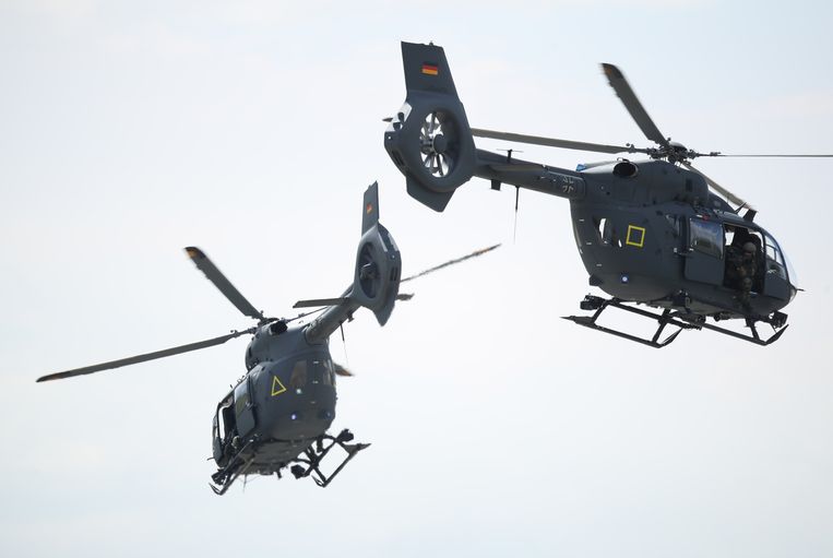 le nouvel hélicoptère de l’armée belge