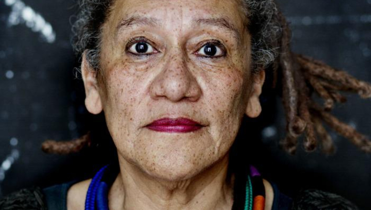 Voorzitter van de Commissie Diversiteit van de UvA, Gloria Wekker. Beeld Lenny Oosterwijk