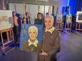 Zuster Ludwina met het winnende schilderij.
Fotograaf: Van Assendelft/Jeroen Appels