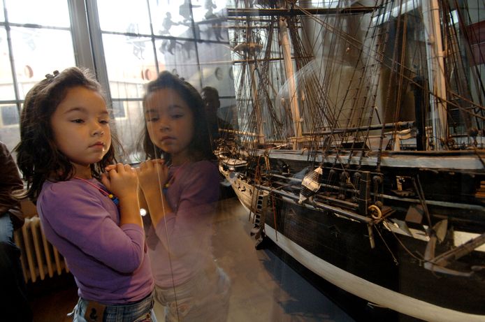 Jong bezoek in het Zeeuws Maritiem MuZeeum
