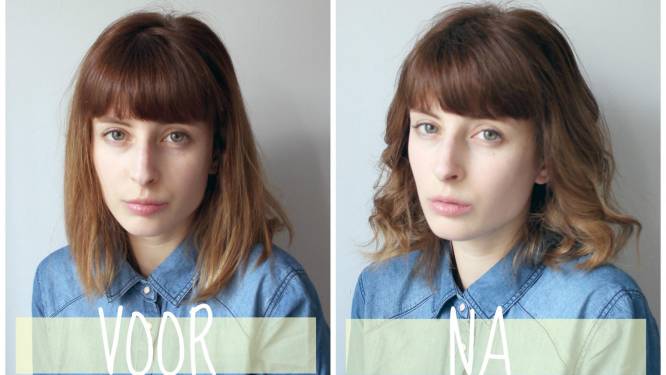 last van pluizig haar door je haar te