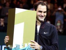 Federer oudste nummer 1 ooit na zege op Haase in Ahoy