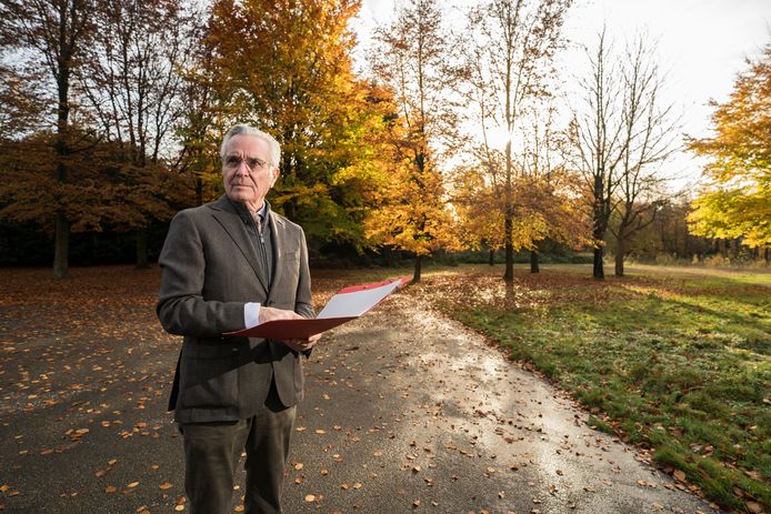 Jan Kelders op landgoed Steenenburg.