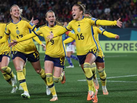 Zweden verslaat onherkenbaar Japan en strijdt met Oranje-beul Spanje om plek in WK-finale
