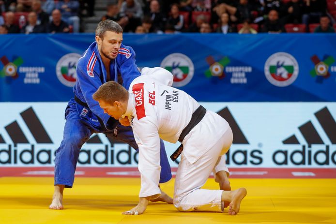 Matthias Casse contre le Britannique Stuart McWatt (IJF 107).