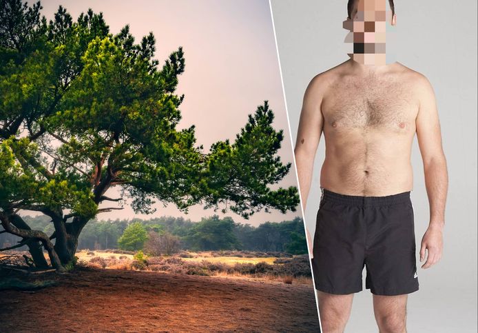 Op de borst van de oplichter stond schreven de zestigers in grote letters: ‘Ik ben een oplichter’.
