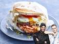 Deze stevige ontbijtburger geeft je kracht om te sporten