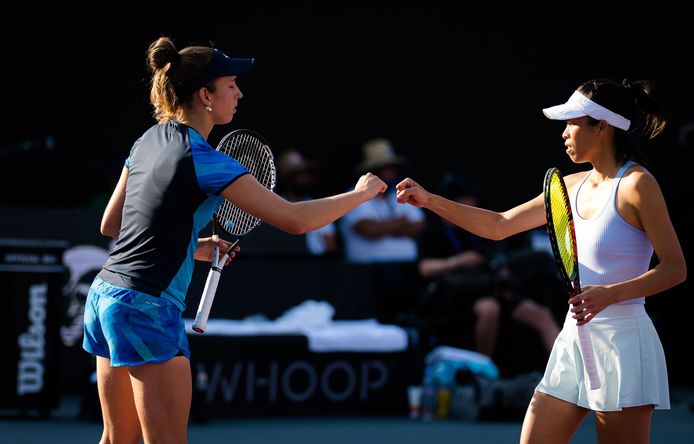 Finale! Elise Mertens en Su-Wei Hsieh stoten door naar eindstrijd WTA