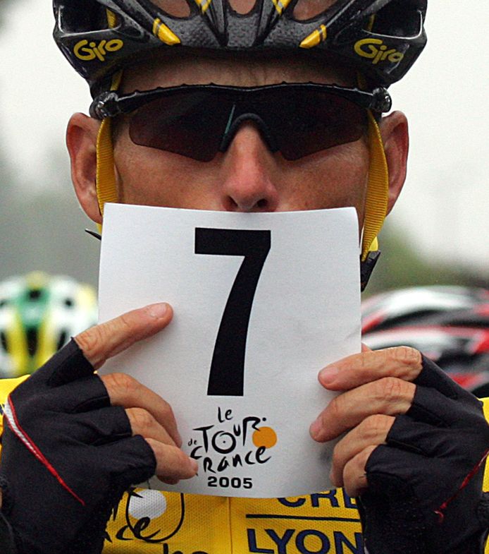 Armstrong zag zich zijn zeven Tourzeges afgepakt.
