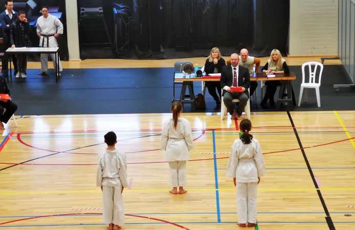 Archiefbeeld van het West-Vlaams kampioenschap karate