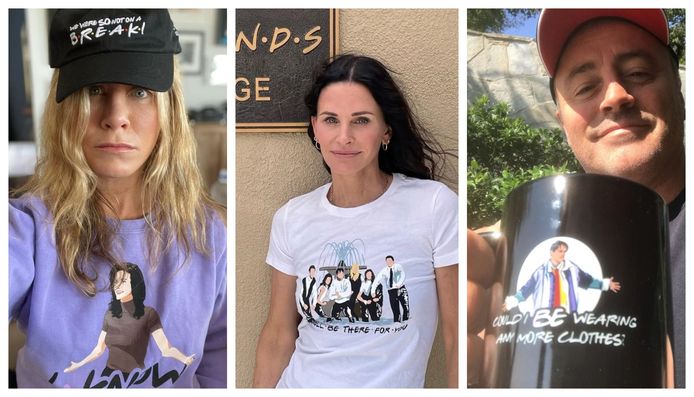 Instagram @jenniferaniston - @courteneycoxofficial - @mleblanc