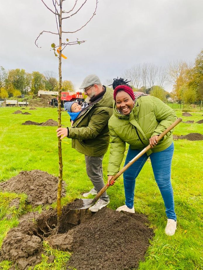 Geboortebos wordt verder aangeplant in Overmere Berlare hln.be