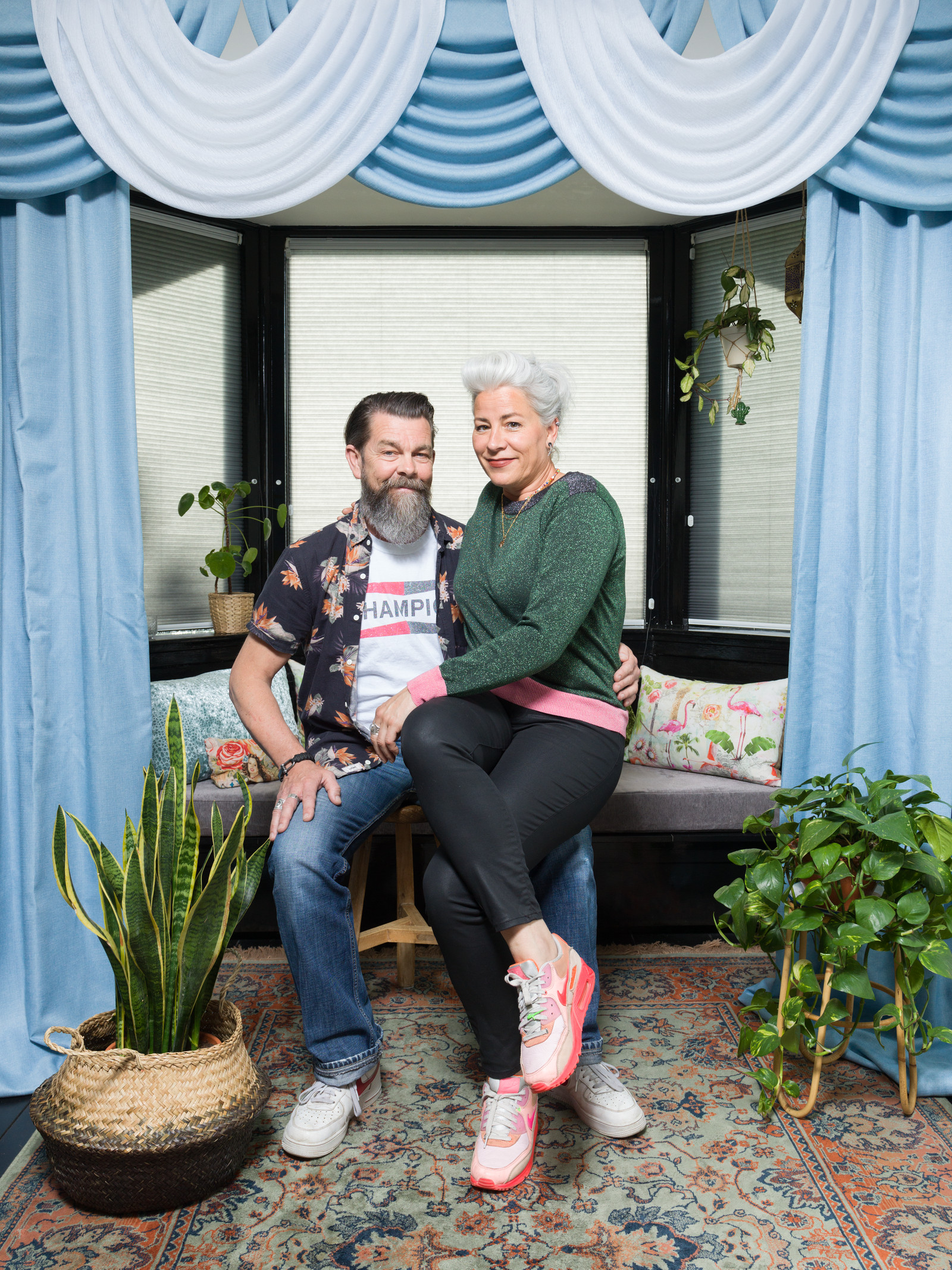 Eric Jozee  en Chantal Baartmans Beeld Ivo van der Bent