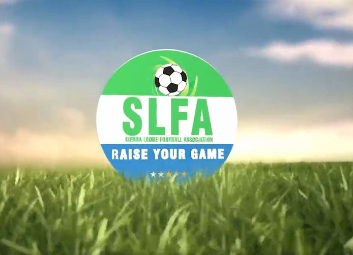 Logo voetbalbond Sierra Leone.
