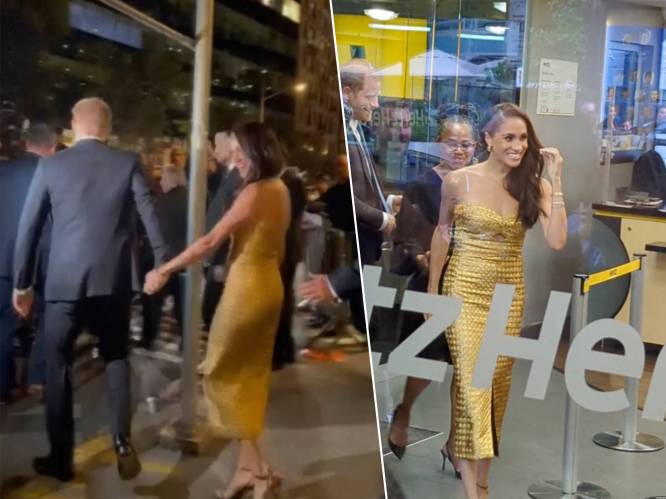 “Prins Harry en Meghan Markle besloten zelf langs fotografen te paraderen vlak voor ‘wilde achtervolging’”