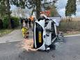 Auto's botsen op Tilburgseweg.