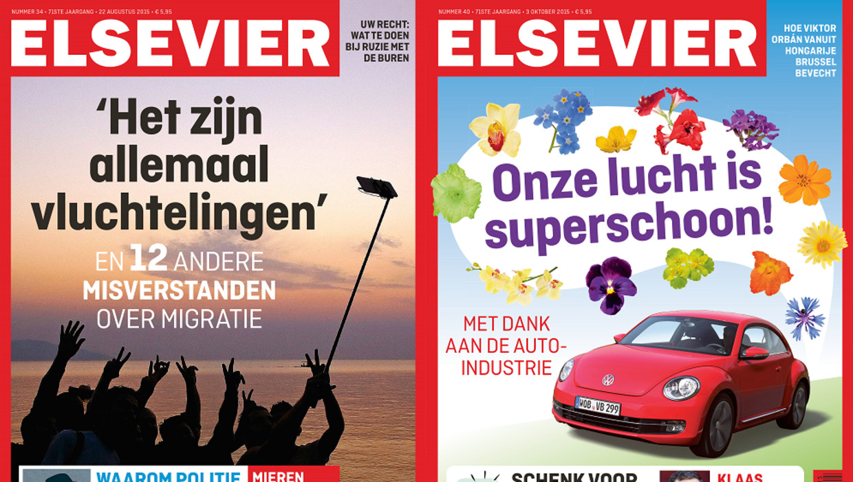 Elsevier onderzoekt of er juridische stappen mogelijk zijn tegen de aangekondigde naamswijziging. Beeld .