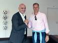 FIFA-voorzitter Gianni Infantino en Marco van Basten, archieffoto.