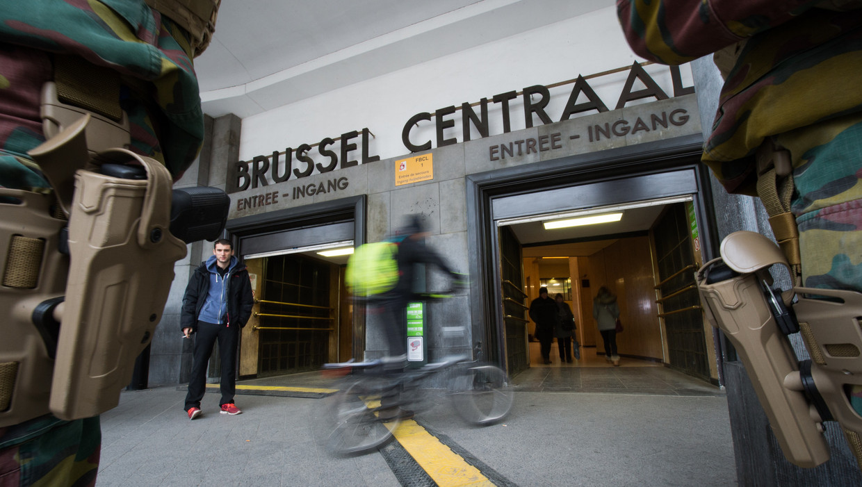 Het centraal station in Brussel. Beeld belga