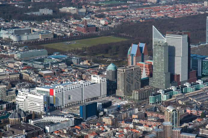 Beeld ter illustratie: luchtfoto van Den Haag