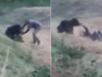 VIDEO: selfie met gewonde beer loopt fataal af