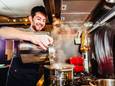 Jeffrey de Vries (29, uit Harmelen) in zijn nieuwe kookstudio genaamd Cheffrey.