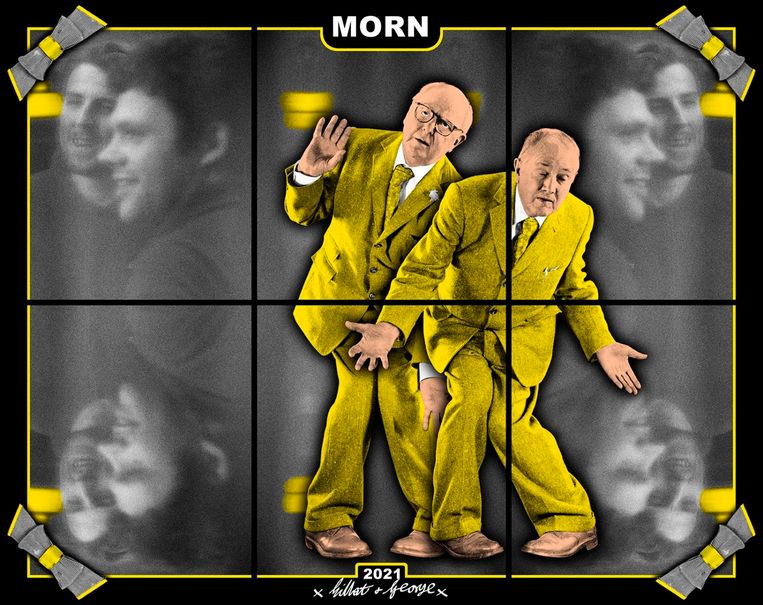 Gilbert & George - Morn (2021), Baronian Beeld GalleryViewer