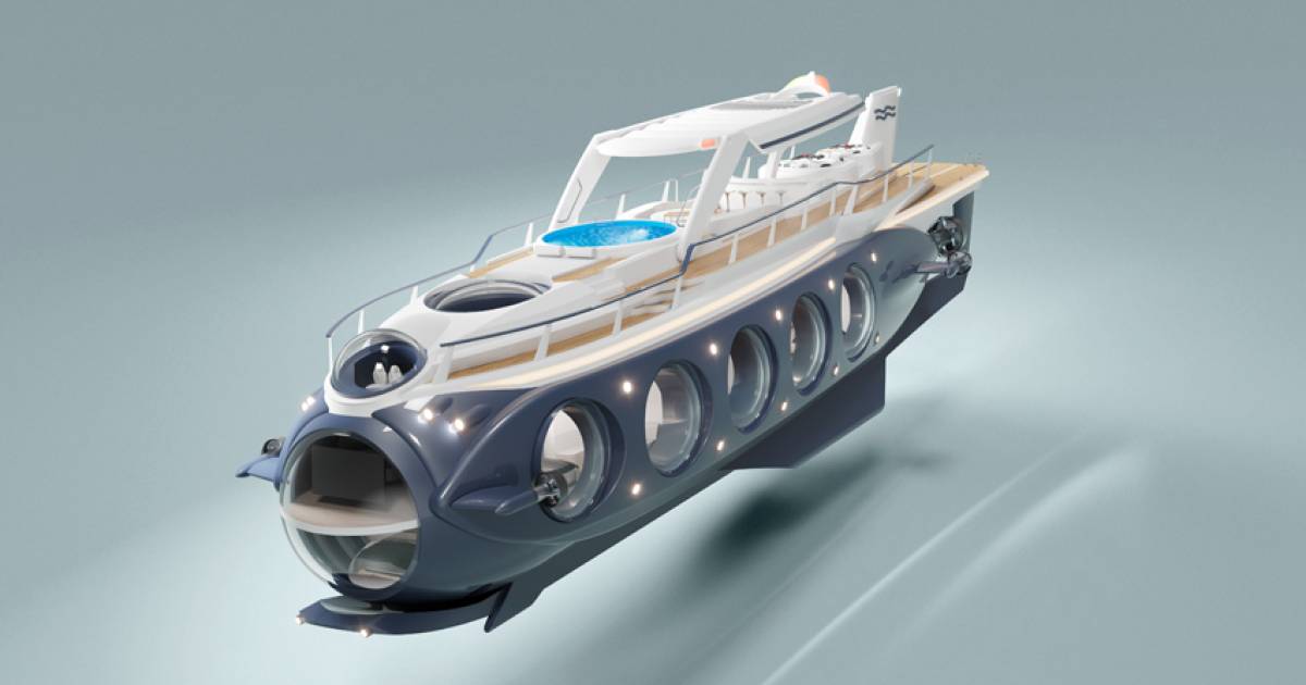 nautilus yacht sottomarino