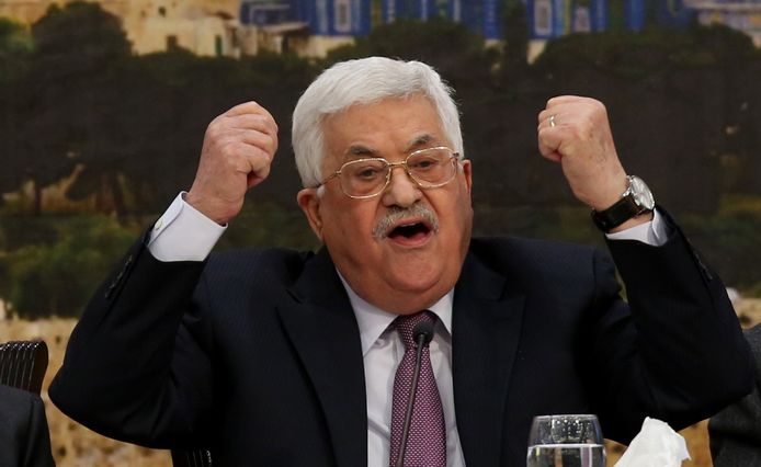 De Palestijnse president Mahmoud Abbas.