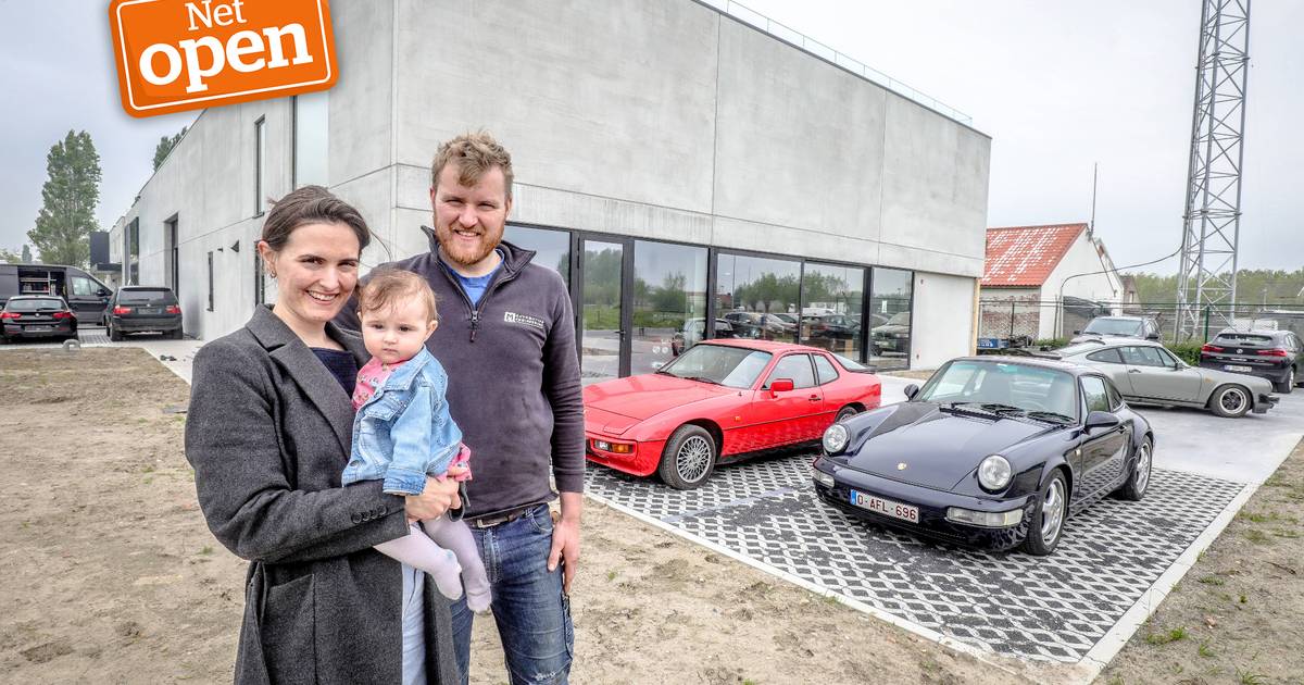 NET OPEN. Matthias (34) opent nieuwe garage voor Porsche en BMW: “De ...