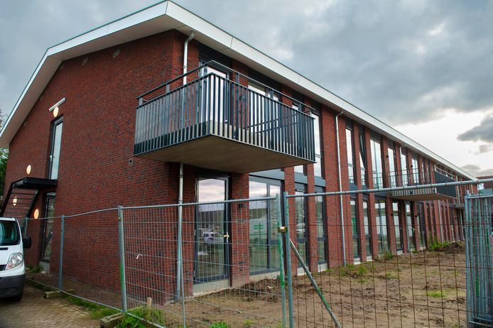 Woonvoorziening de Bloesemhoff in Andel is op deze foto nog in aanbouw.