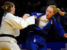 Markelose judoka Hilde Jager grijpt op EK net naast het brons