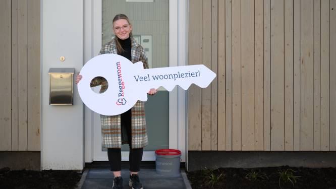 Wierden is 25 flexwoningen rijker: ‘Mijn eerste eigen huisje!’