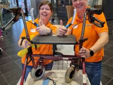 Blinkende rollator dankzij vrijwilligers NLdoet