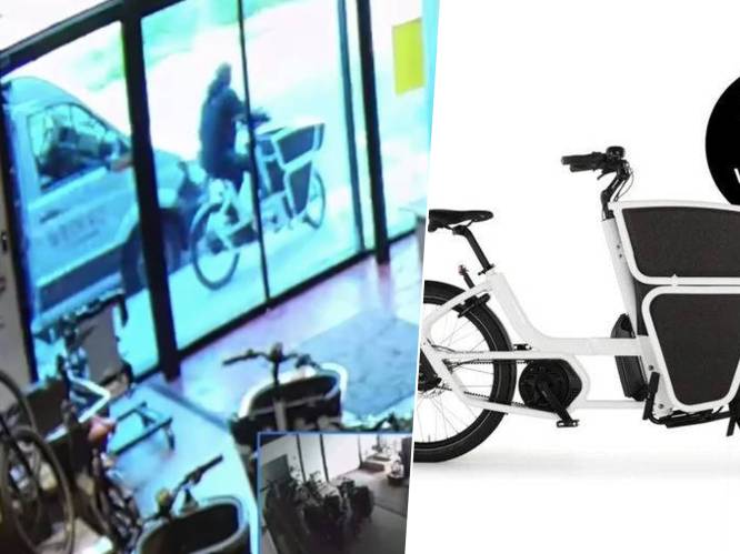 Dure bakfiets uit bestelwagen voor fietsenhandel  gestolen: “En dat gewoon op klaarlichte dag”