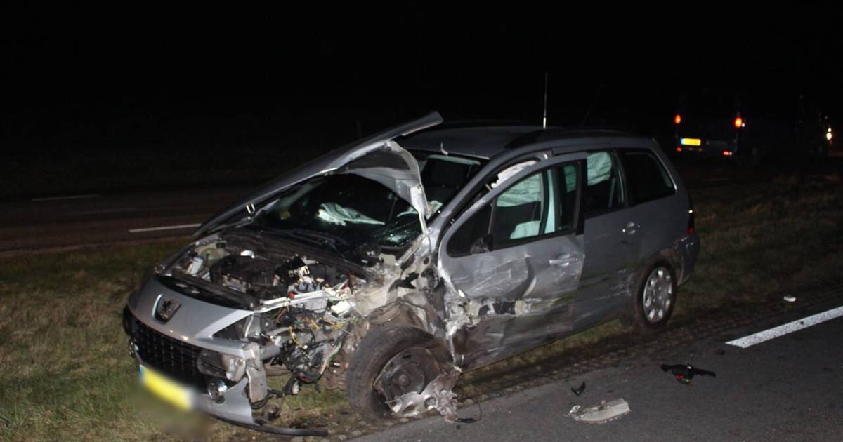 Ravage bij ongeluk op N344 bij Tuk.