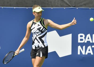 Elise Mertens en quarts de finale du double à Montreal