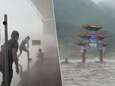 KIJK. Extreem noodweer teistert China: meedogenloze regen verandert wegen in kolkende rivieren 