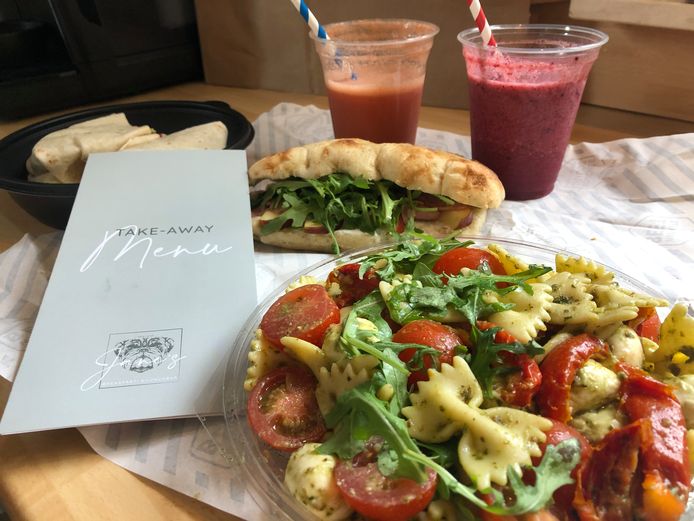Lekker lunch bij Jane's.