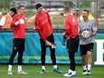 Quinze Diables présents à l'entraînement, les titulaires contre le Portugal à l'intérieur