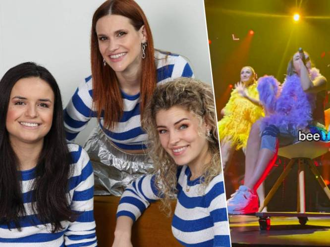 KIJK. Na harde val van Julia: Marthe van K3 brengt al zittend shows door in Zwolle