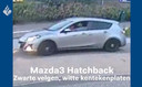 De opsporingsfoto van de auto van, naar later bleek, de 28-jarige Duitser.