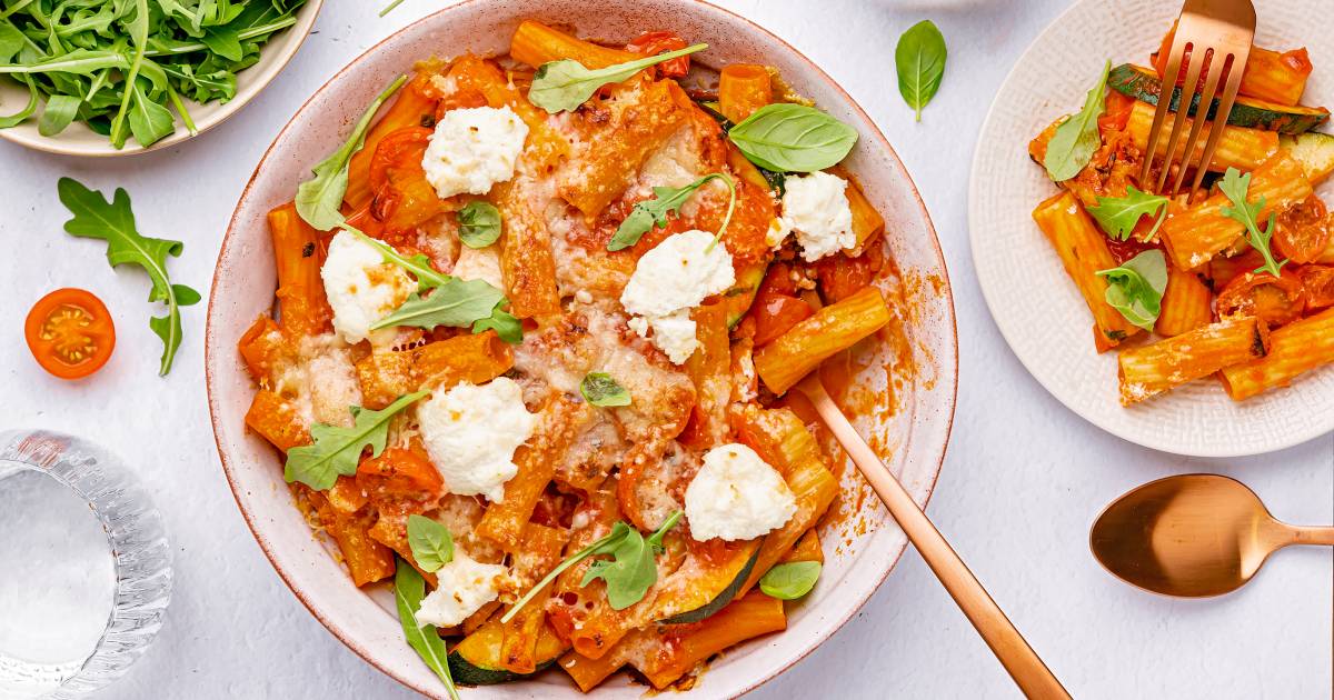 Wat Eten We Vandaag Gegratineerde pasta met ricotta Koken & Eten AD.nl