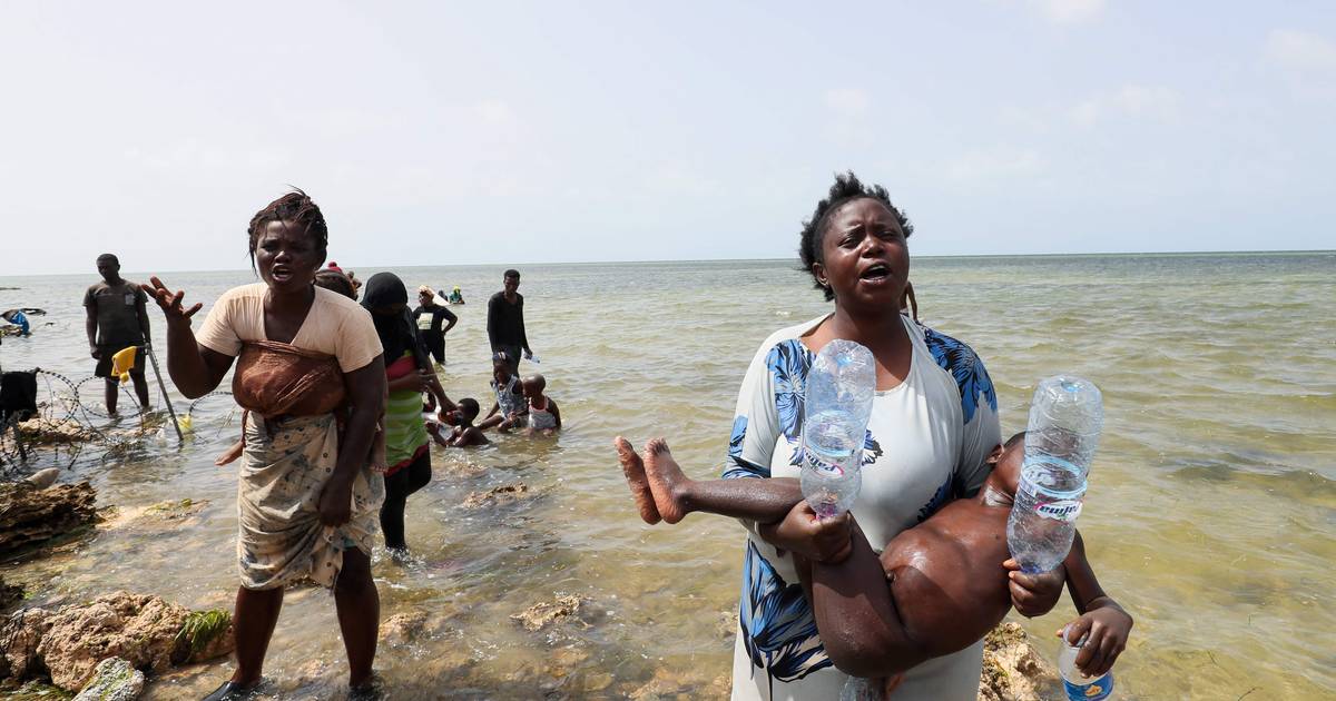 More than 60 migrants are missing after a ship sank off the coast of Libya, and may have died  outside