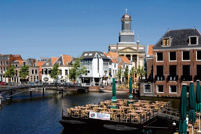 Het historisch centrum van Leiden