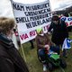 Groningers laten hun trekkers grommen op het Malieveld