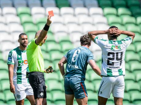 LIVE eredivisie | FC Groningen blijft niets bespaard, achterstand en rode kaart tegen Sparta