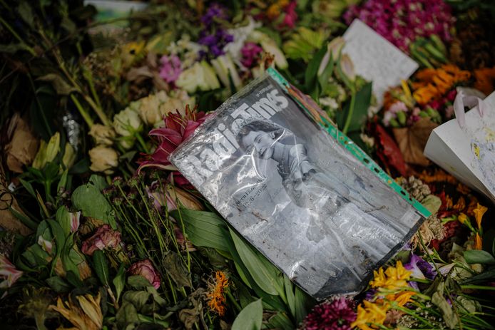 Vrijwilligers halen bloemen voor de Queen weg uit Londense parken.