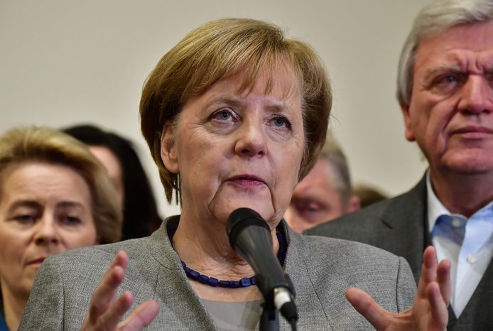 Bondskanselier Angela Merkel (CDU).